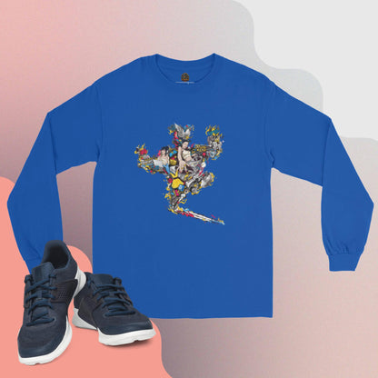 DJ Woman Herren Langarm T-Shirt